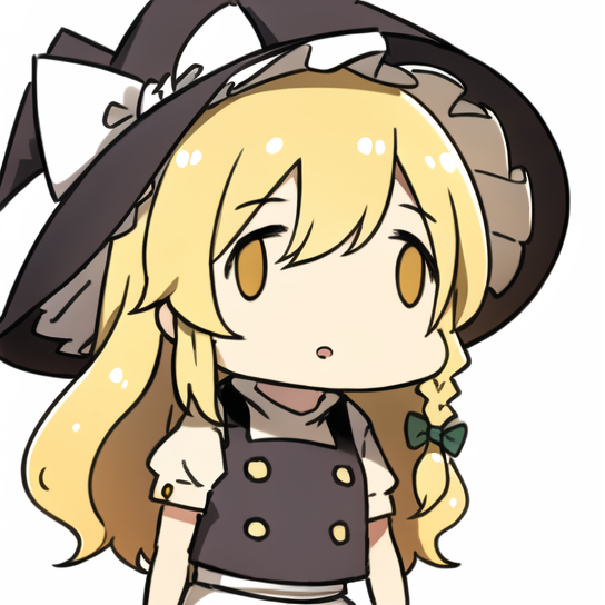 00500-3786418135-1GIRL, BLONDE HAIR, WITCH HAT, YELLOW EYES, LONG HAIR, VEST,APRON, BOW, SHORT SLEEVES, HAT BOW, BRAID, PUFFY SLEEVES, SKIRT,kiri.png